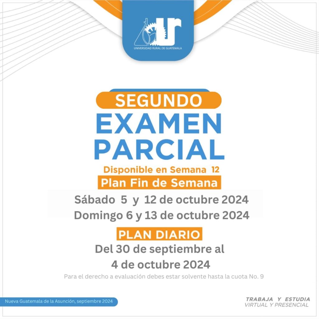 Segundo examen parcial II ciclo 2024