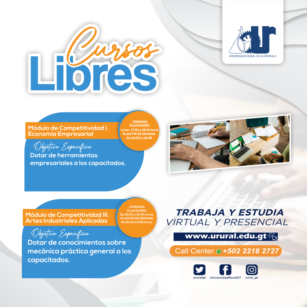 cursos libres 20254
