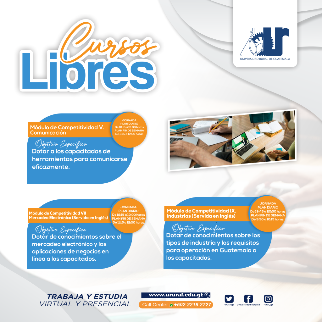 cursos libres 20255